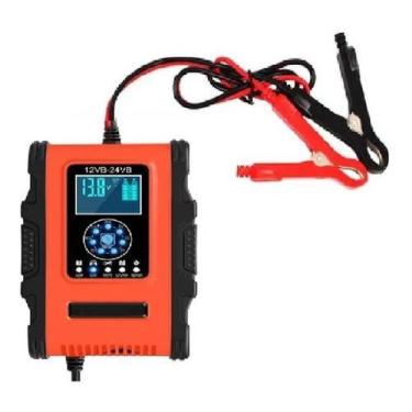 Imagem de Carregador De Bateria Carro 12v/12a 24v/6a 150w Caminhão Nf - New