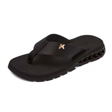 Imagem de SANDÁLIA CHINELO MASCULINO KENNER RAKKA COM AMORTECEDOR Cor:Preto;Tamanho:45