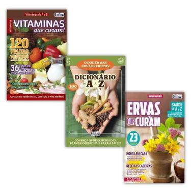 Imagem de Kit Saúde 2 revistas + 1 livro ed.01- 172 Págs. - EdiCase Publicações