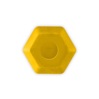 Imagem de Borracha Ergonomica Hexagonal Color Joy - LEO ARTE, Amarelo