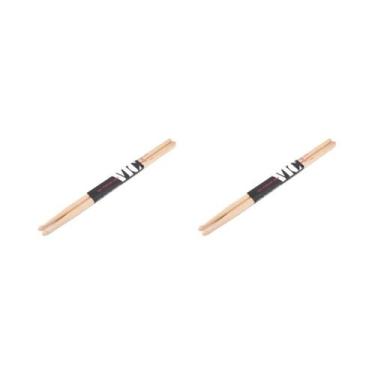 Imagem de Baquetas 5A 7A (2-10 Peças) De Hickory Americano Com Peso Consistente 