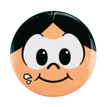 Imagem de Broche Circular Magali 4x4cm - Turma Da Mônica