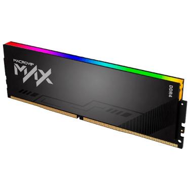 Imagem de Memória RAM DDR4 8GB 3200MHz RGB XMP Max MVX32N16-8R para Desempenho Macrovip