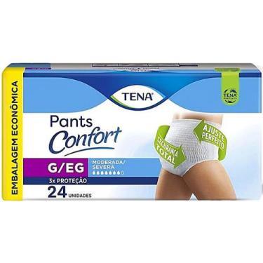 Imagem de Roupa Íntima Descartável Tena Pants Confort G/EG-24 unidades