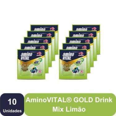 Imagem de AminoVITAL GOLD Drink Mix Limão Ajinomoto 10 Sachês