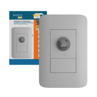 Imagem de Sensor de Presença Residencial de Parede Smart X-Control Exatron Senso