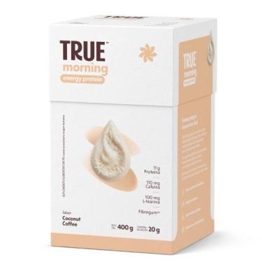 Imagem de True Morning Energy Protein Coconut Coffee 20 Sache - True - True Sour