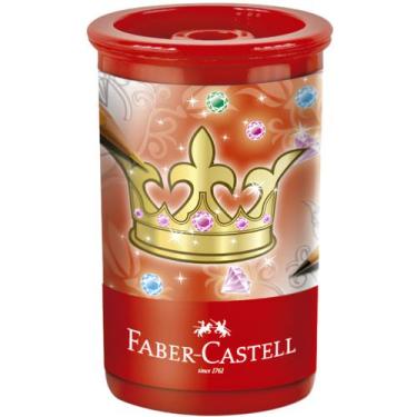 Imagem de Apontador Com Depósito Faber Castell Substituivel Escolar - - Faber-Ca