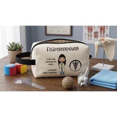 Imagem de Necessarie Box FISIOTERAPIA Porta Medicamentos Bolsa Organizadora Área