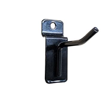 Imagem de Gancho P/Painel Canaletado 4,76mm 5cm C/ 25 Un. Preto