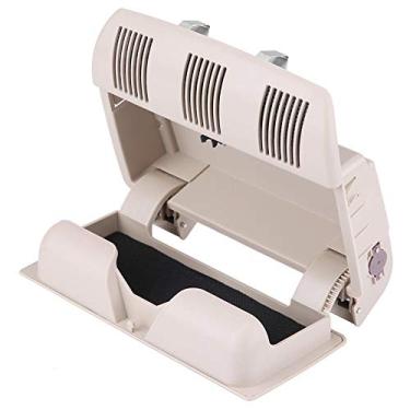 Imagem de KIMISS Estojo de óculos de sol para carro com caixa de óculos para Roomster 1Z0868565E (bege)