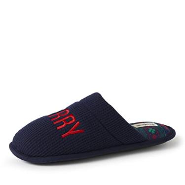 Imagem de Dearfoams Suéter masculino divertido de Natal para festas de fim de ano, Stay Merry, Large