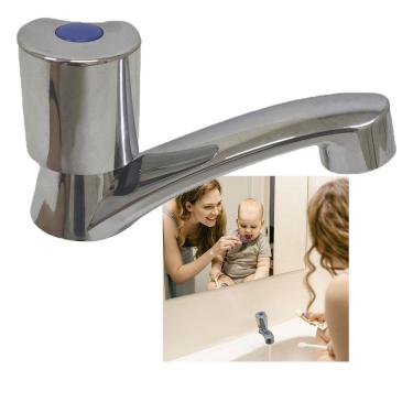 Imagem de Torneira Pia Banheiro Bar Areador Restaurante Bica Lavatório Cuba Bancada Mesa