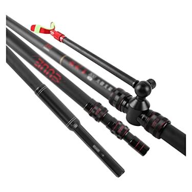Imagem de Barraca de pesca 3m grande pole bracket arma torre carbono super duro haste de pesca bracket torreta strut Suporte para vara de pescar