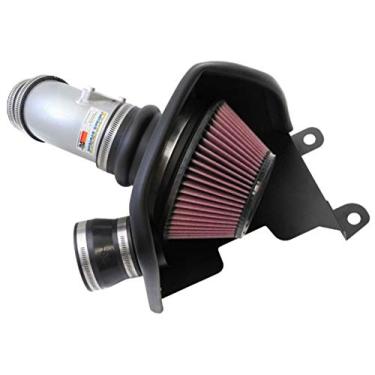 Imagem de K&N Kit de admissão de ar frio: Alto desempenho, aumenta a potência: Compatível com Honda/Acura (Civic Si, ILX) 2.4L L4, 69-1019TS
