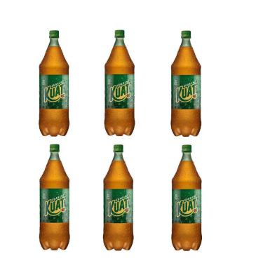 Imagem de Combo 6 Garrafas Refrigerantes Guaraná Kuat Tradicional 2L