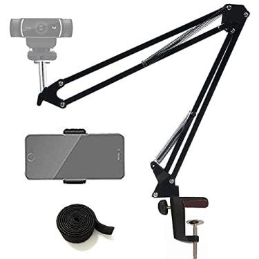Imagem de Suporte para telefone Etubby Webcam, braço de tesoura e pescoço de ganso, Webcam/Phone Scissor Arm Stand