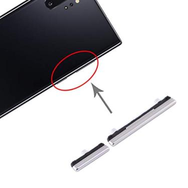 Imagem de HUANGYUNCHAO Acessórios telefônicos Botão liga/desliga e botão de controle de volume para Samsung Galaxy Note10 + Substituição do telefone celular