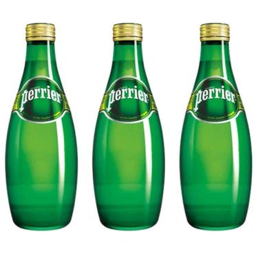 Imagem de Água Mineral Perrier Gaseificada 330ml 03 Unidades