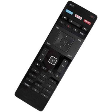 Imagem de ezControl Controle remoto universal VIZIO para todas as TVs VIZIO LCD LED Smart FHD 4K compatível com XRT010 XRT020 XRT112 XRT122 XRT136 XRT140 XRT302 XRT500 XRT510 VR1 VR2 VR4 VR9 VR10 VR15 VR17