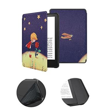 Imagem de Capa de 15,24 cm para o novo Kindle 11ª geração, versão 2022 (não serve para Kindle Paperwhite 11ª ou Kindle 10ª 2019), capa protetora à prova d'água com ativação automática