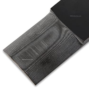 Imagem de EZSMITH Folha de fabricação de cabo G10 - (Preto) - (3 x 12 x 0,187) - (Feito nos EUA) - (para punhos de arma e balanças de cabo de faca)
