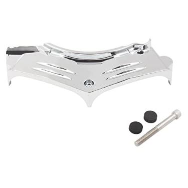 Imagem de FINMOKAL Capa de base de cilindro cromada para Harley Dyna Road King Softail FLHR Deuce FXSTD