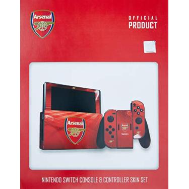 Imagem de Nc Games 5060435656291 Official Arsenal Fc - Nintendo Switch (console & Controller) Skin/switch - Nintendo_switch