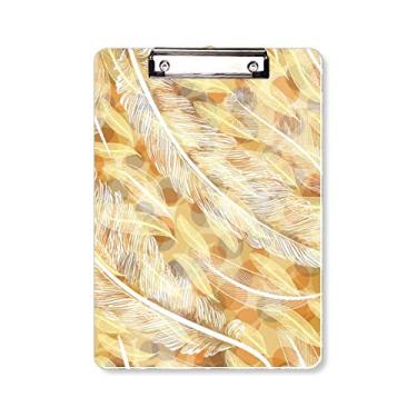 Imagem de Padrão japonês Nature Graffiti prancheta pasta, bloco de anotação, placa de apoio A4