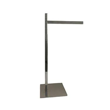 Imagem de Porta Toalha De Apoio Luxo Lavabo Quadrado Inox