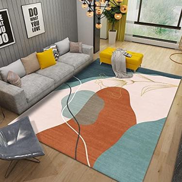 Imagem de jia cool Tapete marroquino The Area Tapete macio moderno tapete de caxemira para quarto sala de estar tapete decorativo para casa interior 18,8 x 63 polegadas geométrico-49