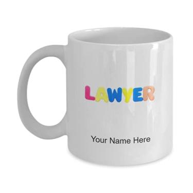 Imagem de Caneca de café personalizada para advogado, ideia de advogado, crianças, meninos e meninas, amor - Caneca de café de 325 ml
