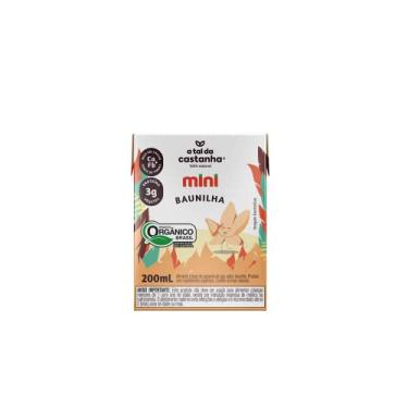 Imagem de A Tal da Castanha Bebida À Base De Castanha-De-Caju 3G De Proteína Vegetal Orgânica Baunilha Mini Caixa 200Ml