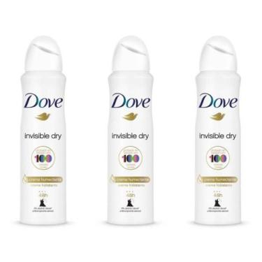 Imagem de Kit C/03 Dove Invisible Dry Desodorante Aerosol 89G