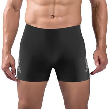 Imagem de Calção de banho masculino Shorts de mergulho com cintura elástica Qui Dry Shorts de surfe para banho de sol na praia XL/2XL/3XL/4XL/5XL