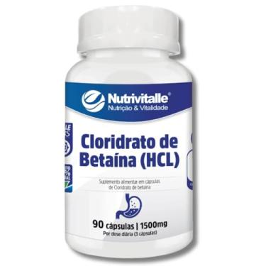Imagem de Cloridrato de Betaina 1500mg Nutrivitalle