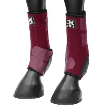 Imagem de Splint Boot para Cavalo em Neoprene Vinho M Reis 31654