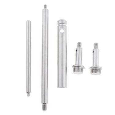 Imagem de LoveinDIY Ferramenta de haste de retificação de pistão de conexão de aço para substituição de latão trompete