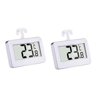 Imagem de Luxshiny 2 Peças Para Geladeira Para Geladeira Geladeira Número Digital Branco