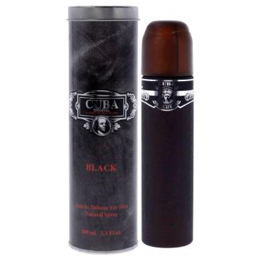 Imagem de Perfume Cuba Cuba Black EDT Spray para homens 100mL