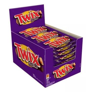 Imagem de Twix Dark Chocolate Triplo Chocolate - Display 18X40 Gr - Masterfoods