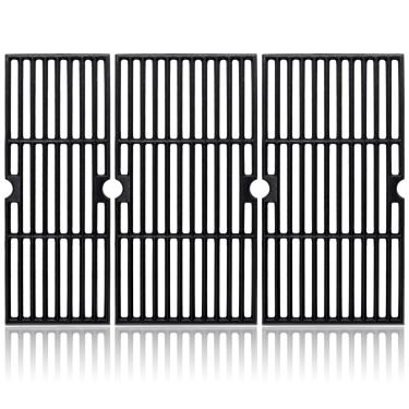 Imagem de Adviace Grelhas de grelha para Charbroil Performance 463347017, 463335517, 463342119, 463347518, 463347519, peças de substituição de grades de ferro fundido para Char-Broil G470-0002-W1, G470-0003-W1