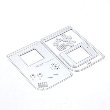 Imagem de Retro Game Boy Player Shaker Metal Cutting Dies Stencils for DIY Scrapbooking/Photo Album Decorative Embossing DIY Paper Cards