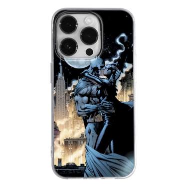 Imagem de ERT GROUP Capa de celular para Apple iPhone 14 Pro, estampa DC original e oficialmente licenciada, Batman 005 se encaixa na forma do celular, capa de TPU