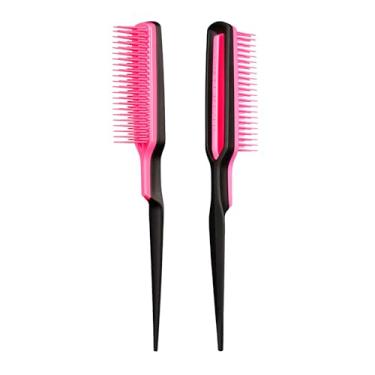 Imagem de Tangle Teezer - Escova de cabelo para finalização Back Combing Hairbrush, Cor: Rosa e Preto