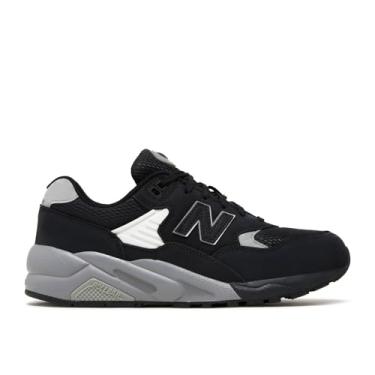 Imagem de New Balance Tênis masculino 580, Preto e cinza, 40