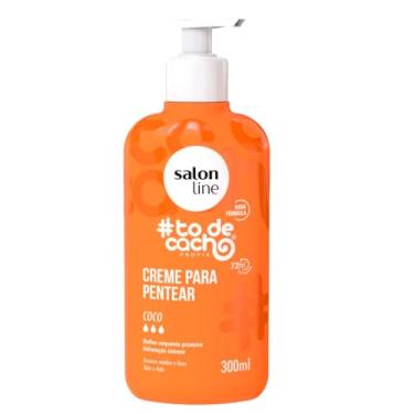 Imagem de Salon Line, Creme para Pentear, #TodeCacho, Coco, Vegano - Para Cabelos Ondulados, Cacheados e Crespos, 300ml