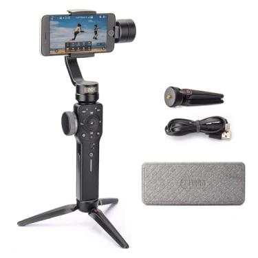 Imagem de Zhiyun Smooth 4 Estabilizador De Cardan Profissional Para iPhone Smartphone Android Celular De 3 Eixos Handheld Gimble Stick Com Grip Tripé Ideal Para Vlog Youtube Vlog Tiktok Instagram Live Video Kit