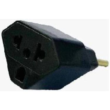 Imagem de Kit 3 Adaptador Tomada Triangular, Tê , Pino - 20 Amperes