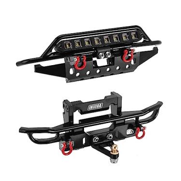 Imagem de INJORA Front&Rear Tube Bumper Metal Bumper Set for TRX4M Bronco Upgrade 1/18 RC Crawler